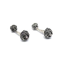 Cufflinks Giacomo Burroni Man in Silver T0004 - T0004